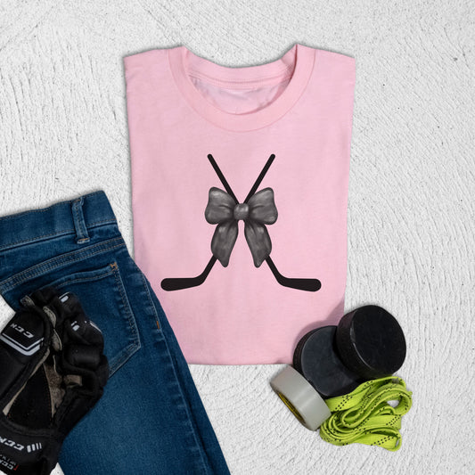 Youth Coquette Bow T-Shirt Pink / M T-Shirt