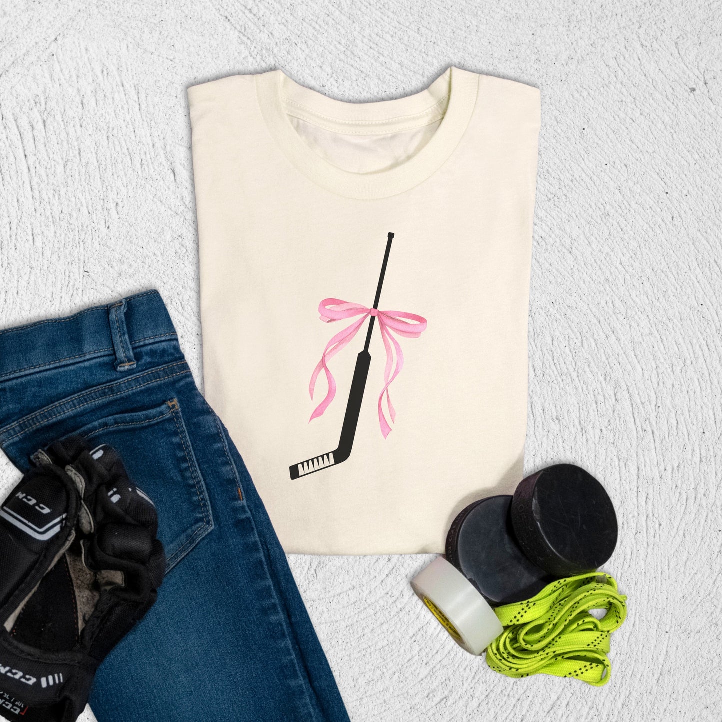 Youth Coquette Goalie T-Shirt Natural / S T-Shirt