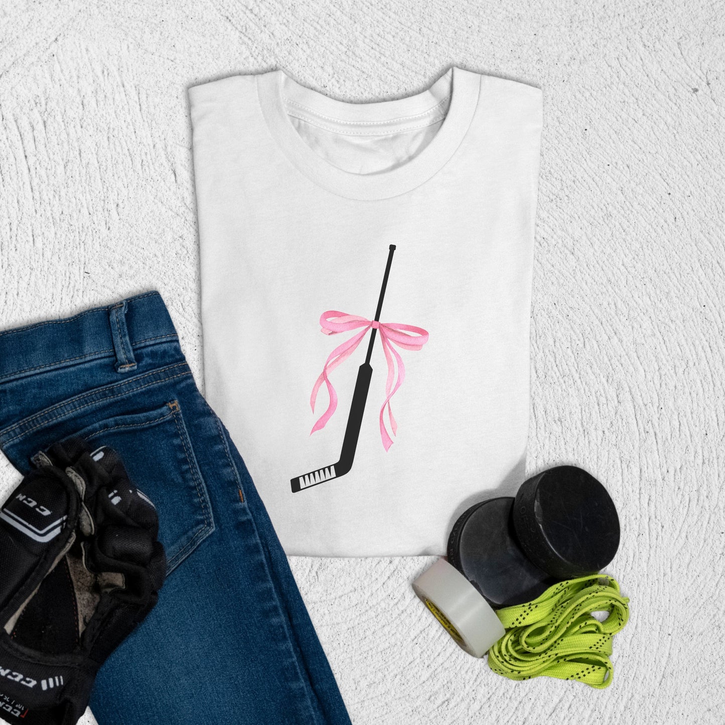 Youth Coquette Goalie T-Shirt White / S T-Shirt