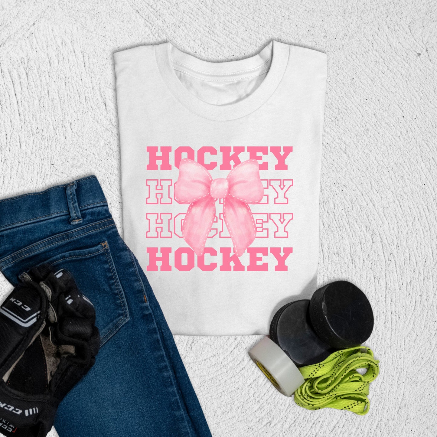 Youth Coquette Hockey T-Shirt White / S T-Shirt