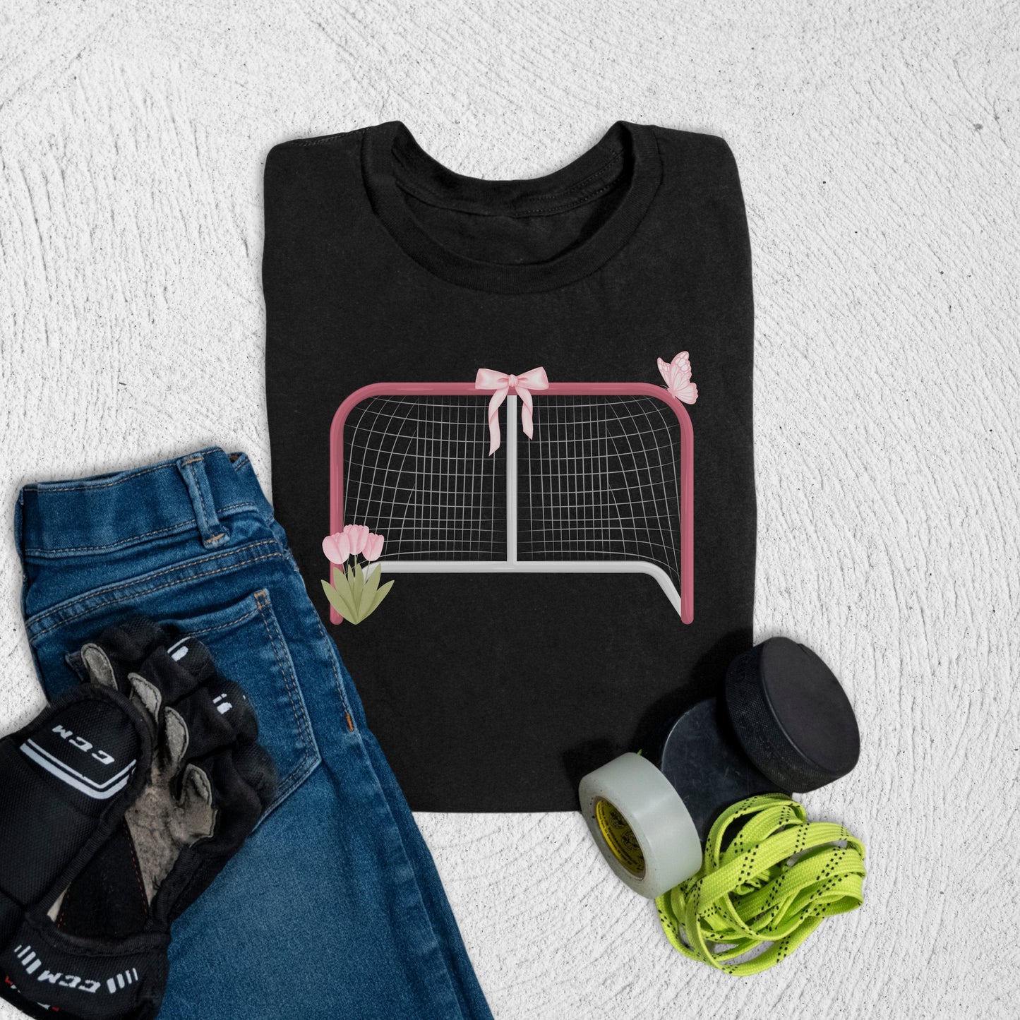 Youth Coquette Net T-Shirt Black / S T-Shirt