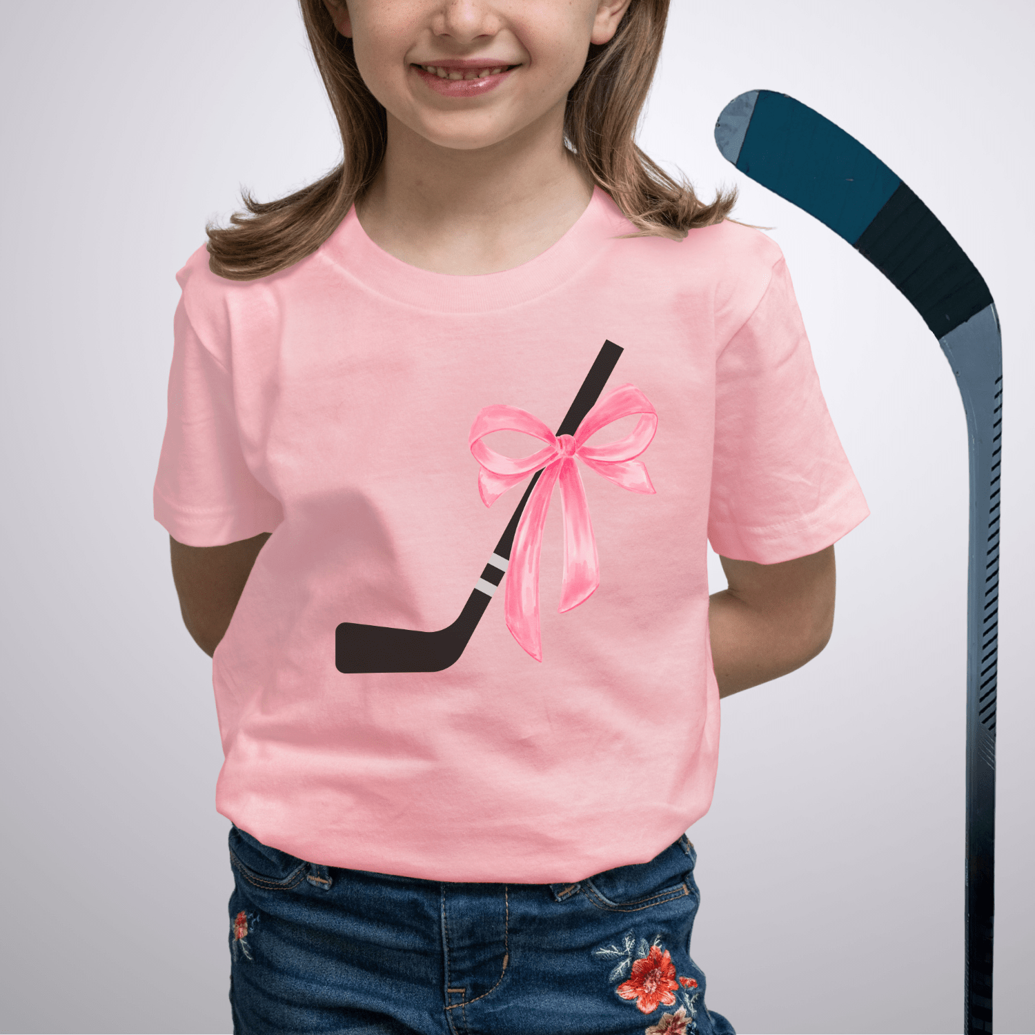 Youth Coquette Stick T-Shirt Pink / S Kids clothes