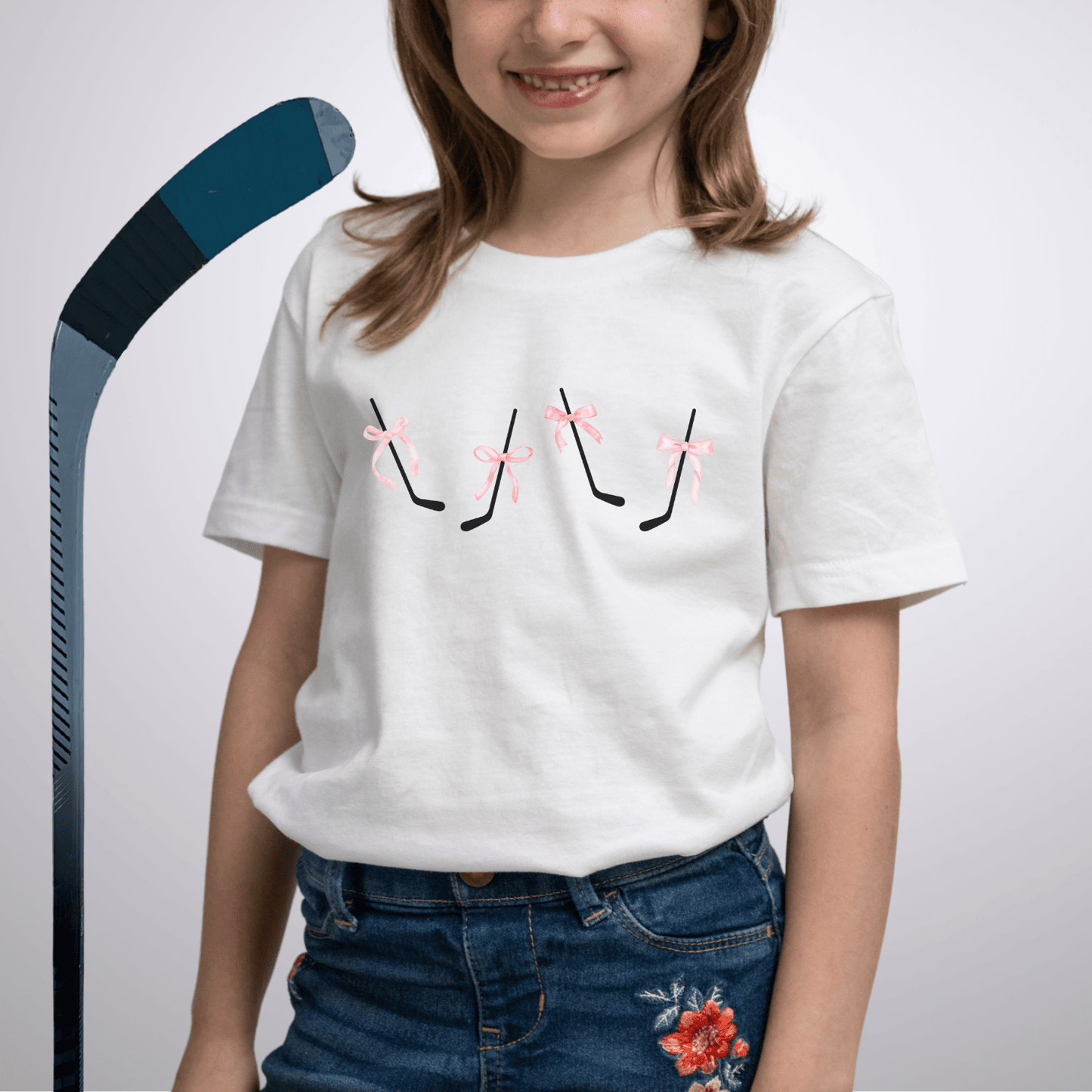 Youth Coquette Sticks T-Shirt White / S Kids clothes