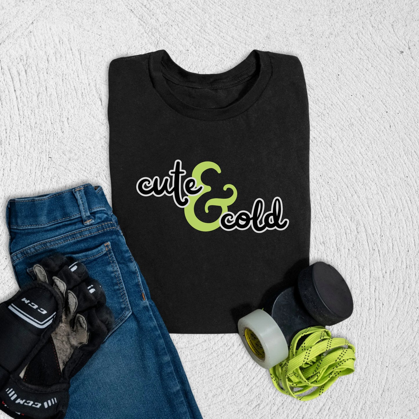 Youth Cute & Cold T-Shirt S / Black Kids clothes