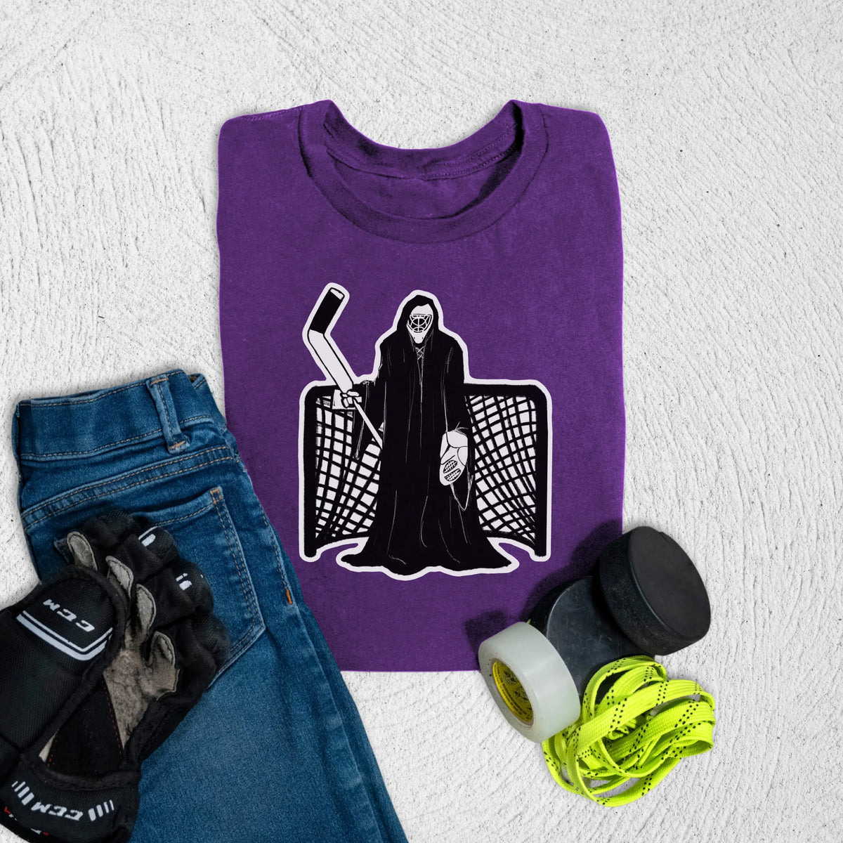 Youth Death to Goals T-Shirt S / Team Purple Kids clothes