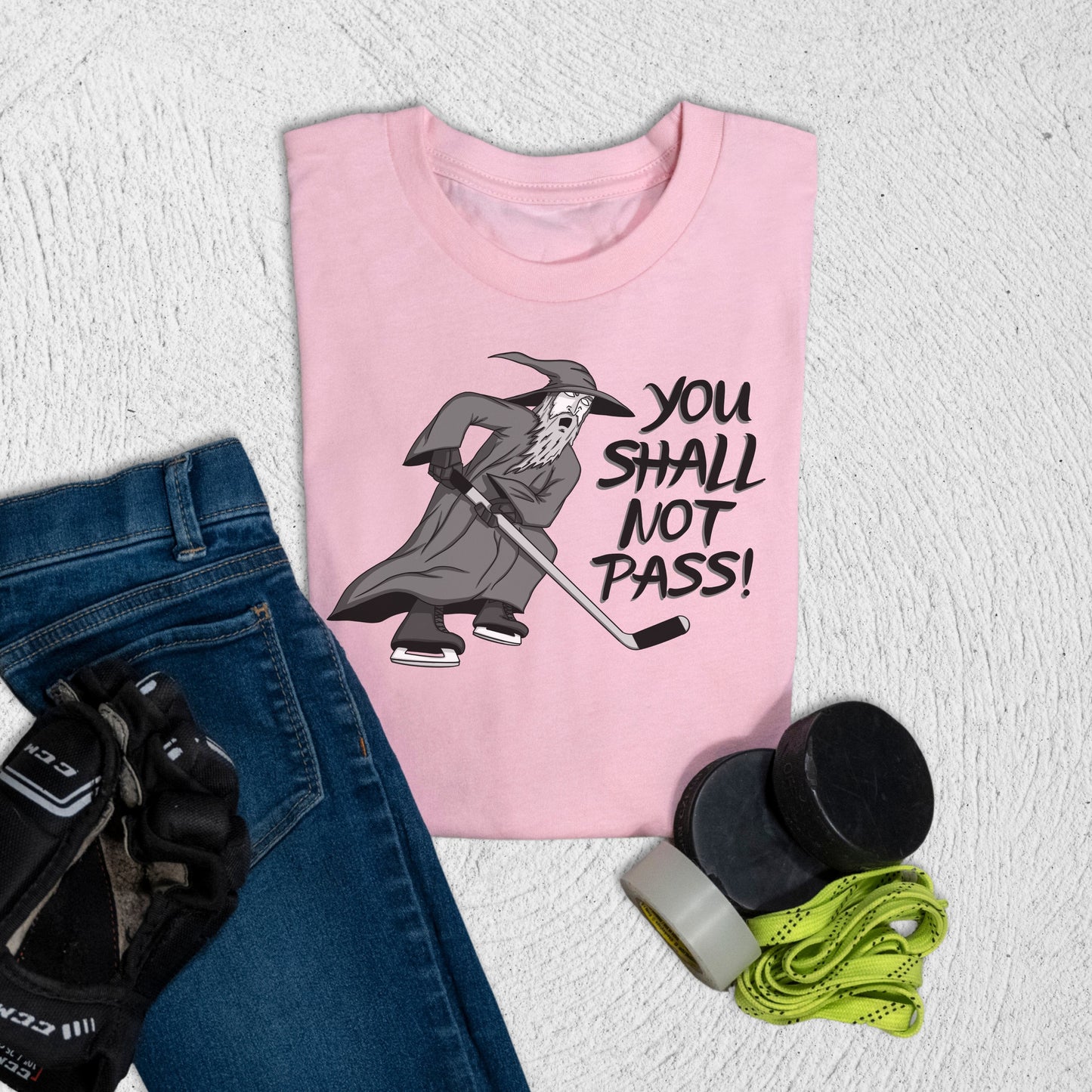 Youth Defensive Wizard T-Shirt Pink / M T-Shirt