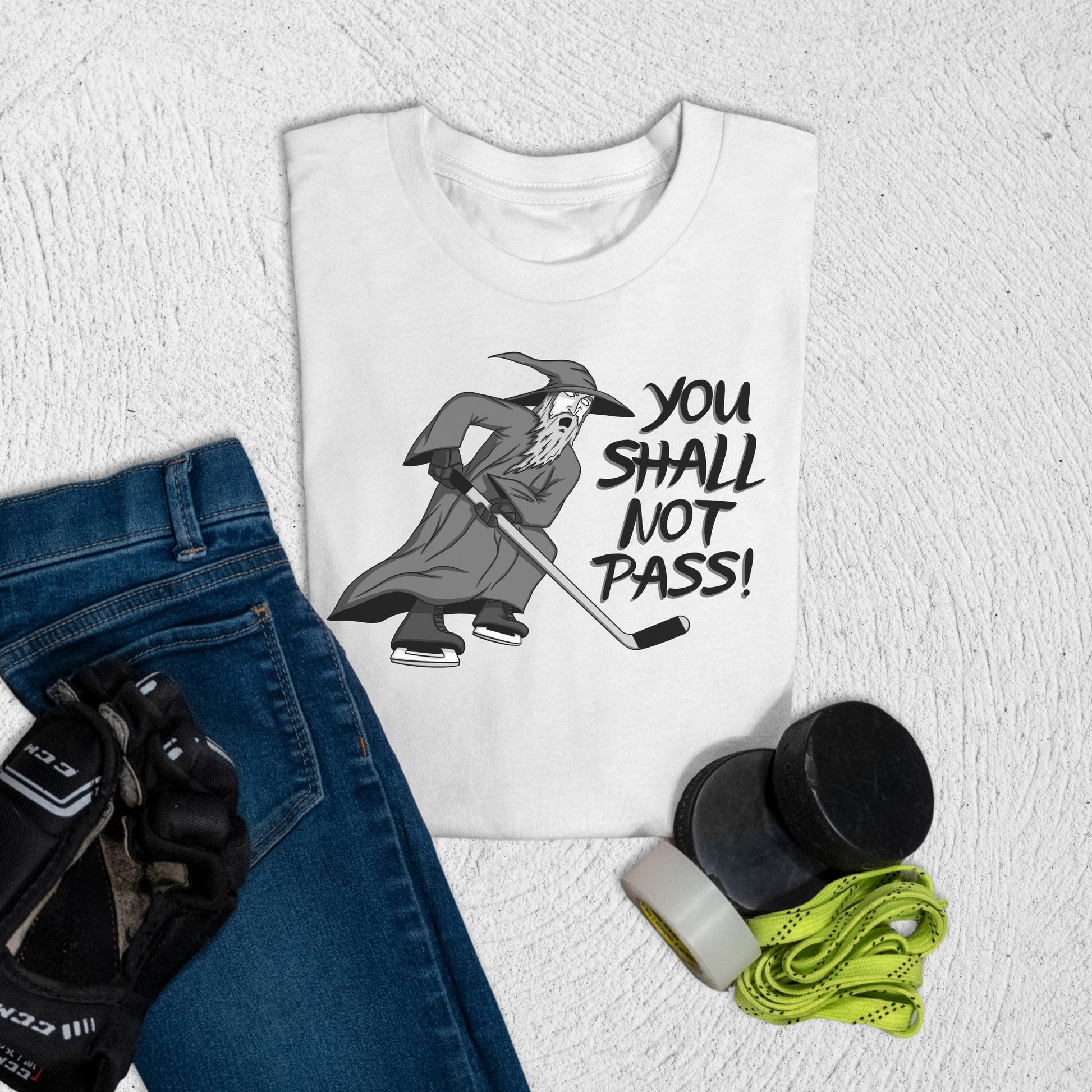 Youth Defensive Wizard T-Shirt White / S T-Shirt