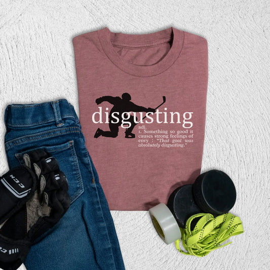 Youth Disgusting T-Shirt S / Heather Mauve Kids clothes