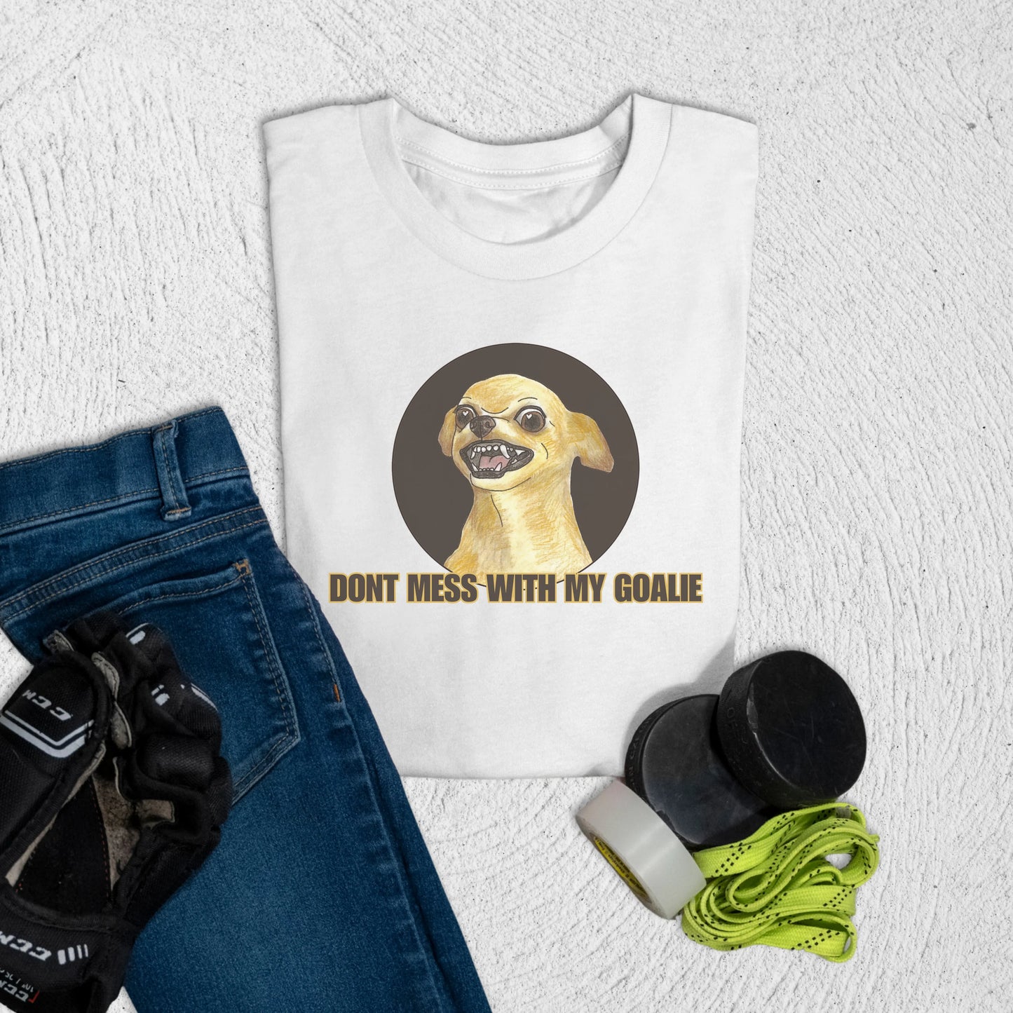 Youth Don't Mess T-Shirt S / White Kids clothes