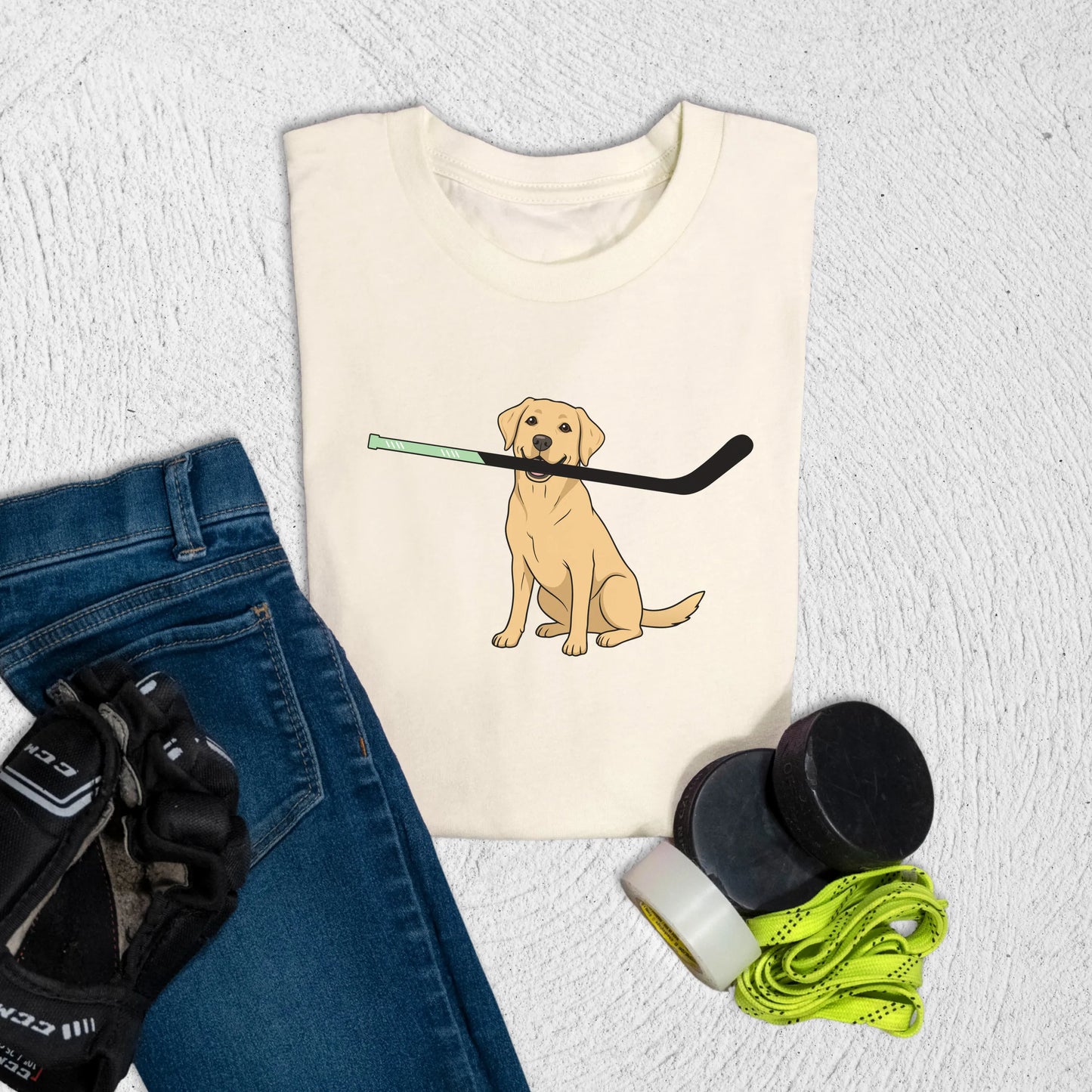 Youth Fetch T-Shirt S / Natural Kids clothes