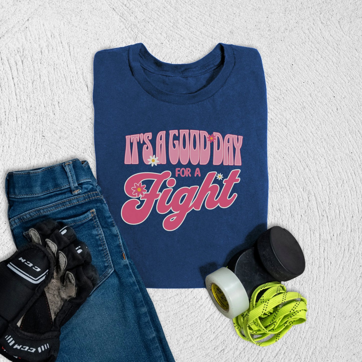 Youth Fight T-Shirt S / Navy Kids clothes