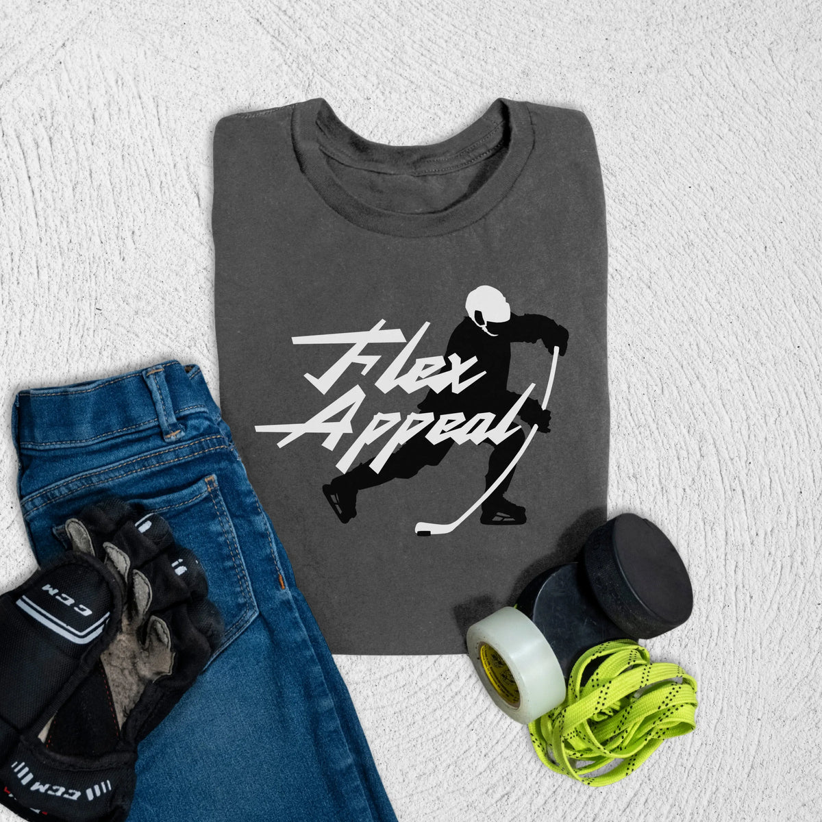 Youth Flex Appeal T-Shirt S / Asphalt Kids clothes