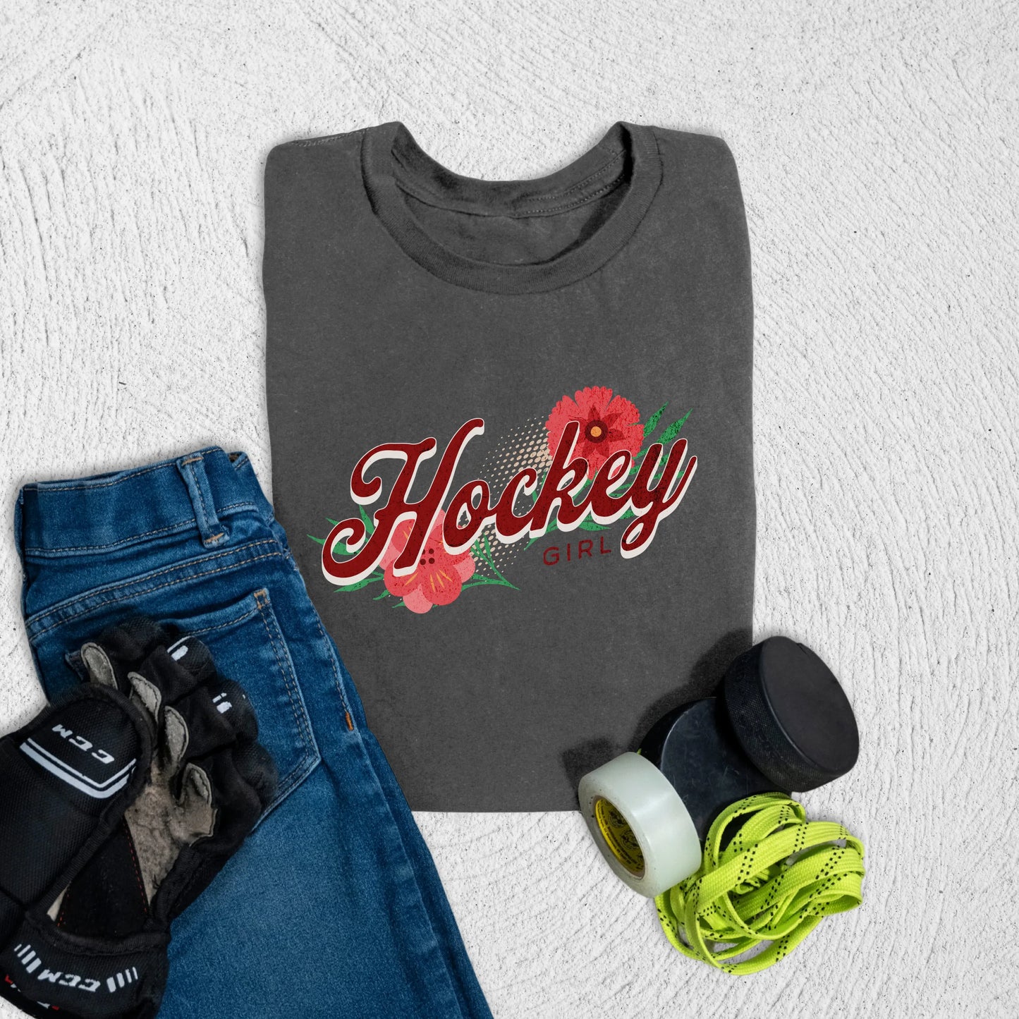 Youth Flower Girl T-Shirt S / Asphalt Kids clothes