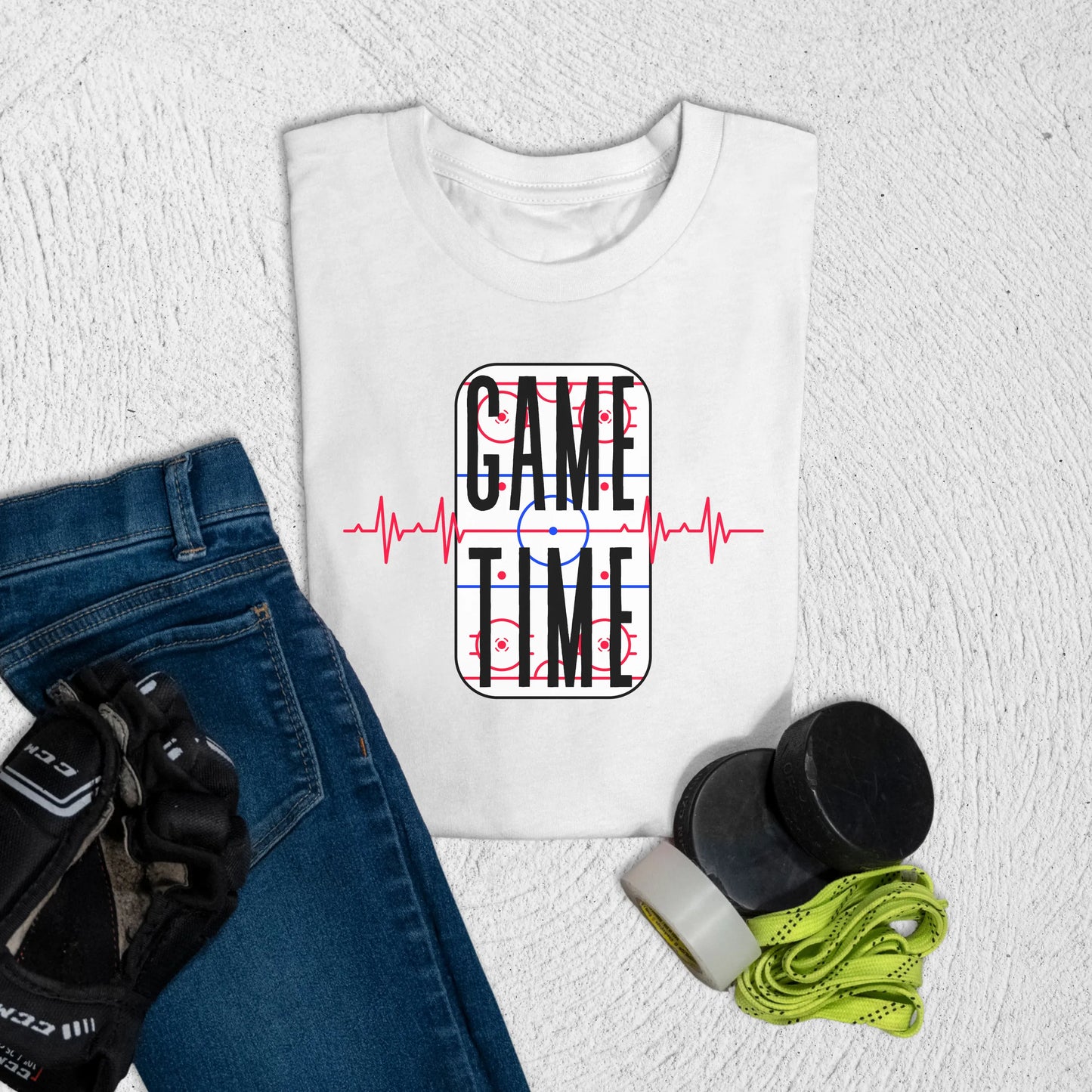 Youth Gametime T-Shirt S / White Kids clothes