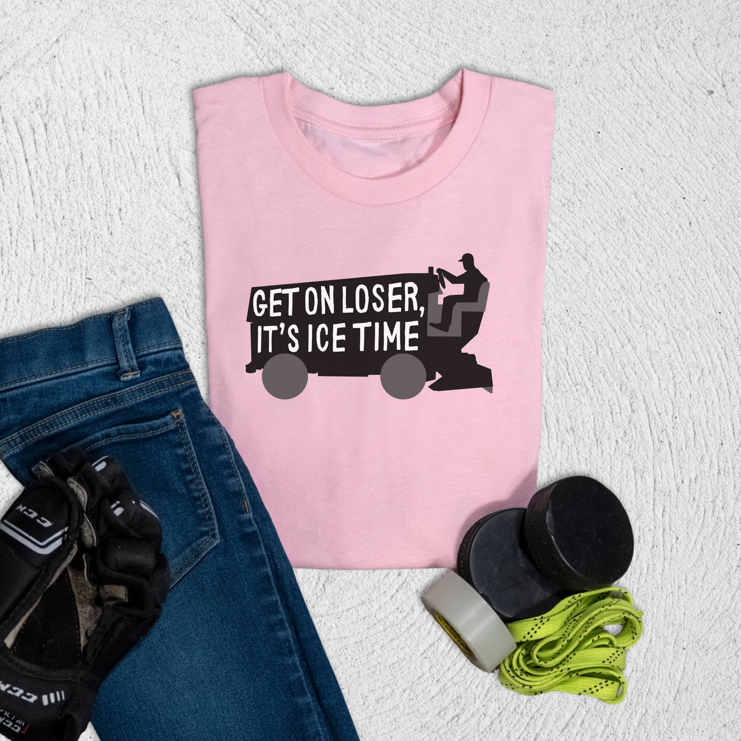 Youth Get On T-Shirt Pink / M T-Shirt