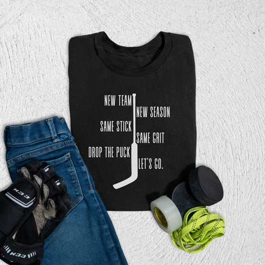 Youth Goalie New Season T-Shirt S / Black Kids clothes