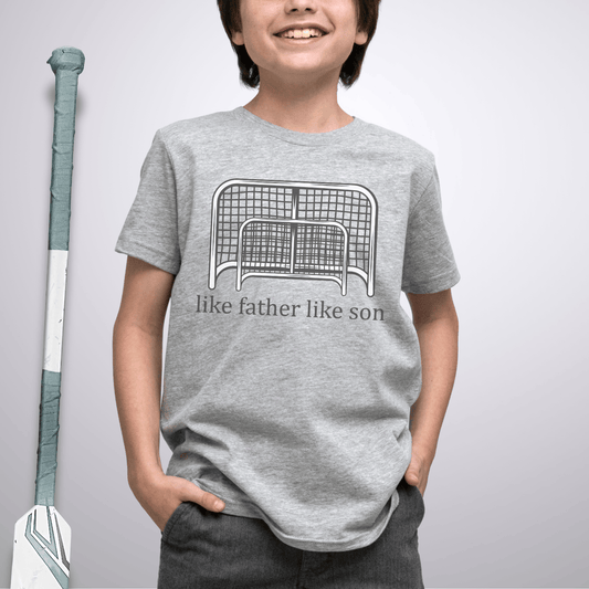 Youth Goalie Son T-Shirt Athletic Heather / S Kids clothes