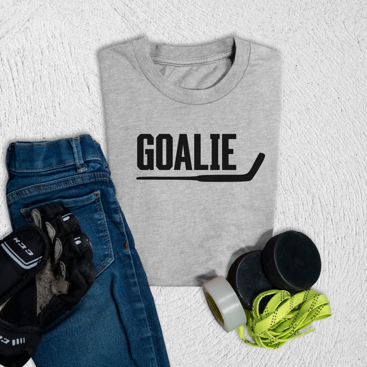 Youth Goalie T-Shirt Athletic Heather / S T-Shirt