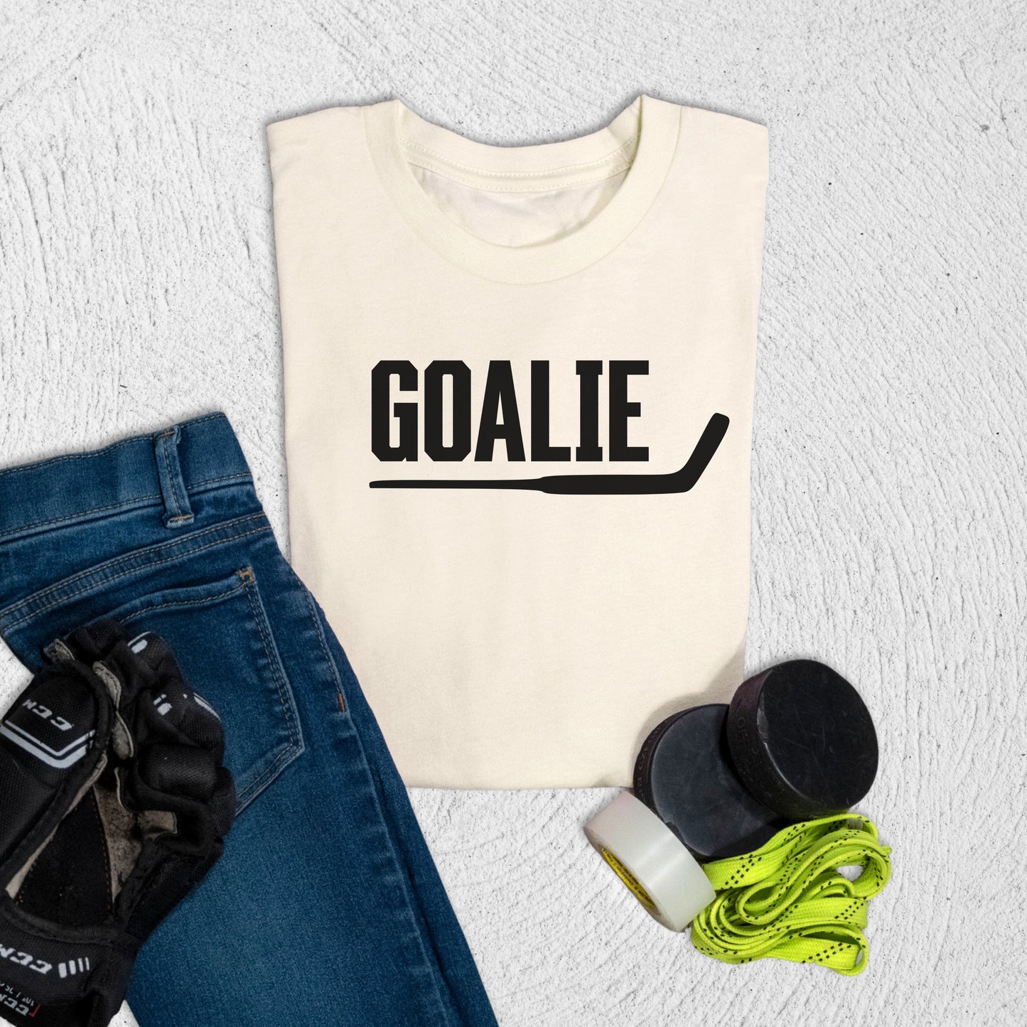 Youth Goalie T-Shirt Natural / S T-Shirt