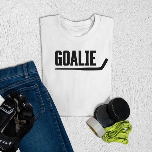 Youth Goalie T-Shirt White / S T-Shirt