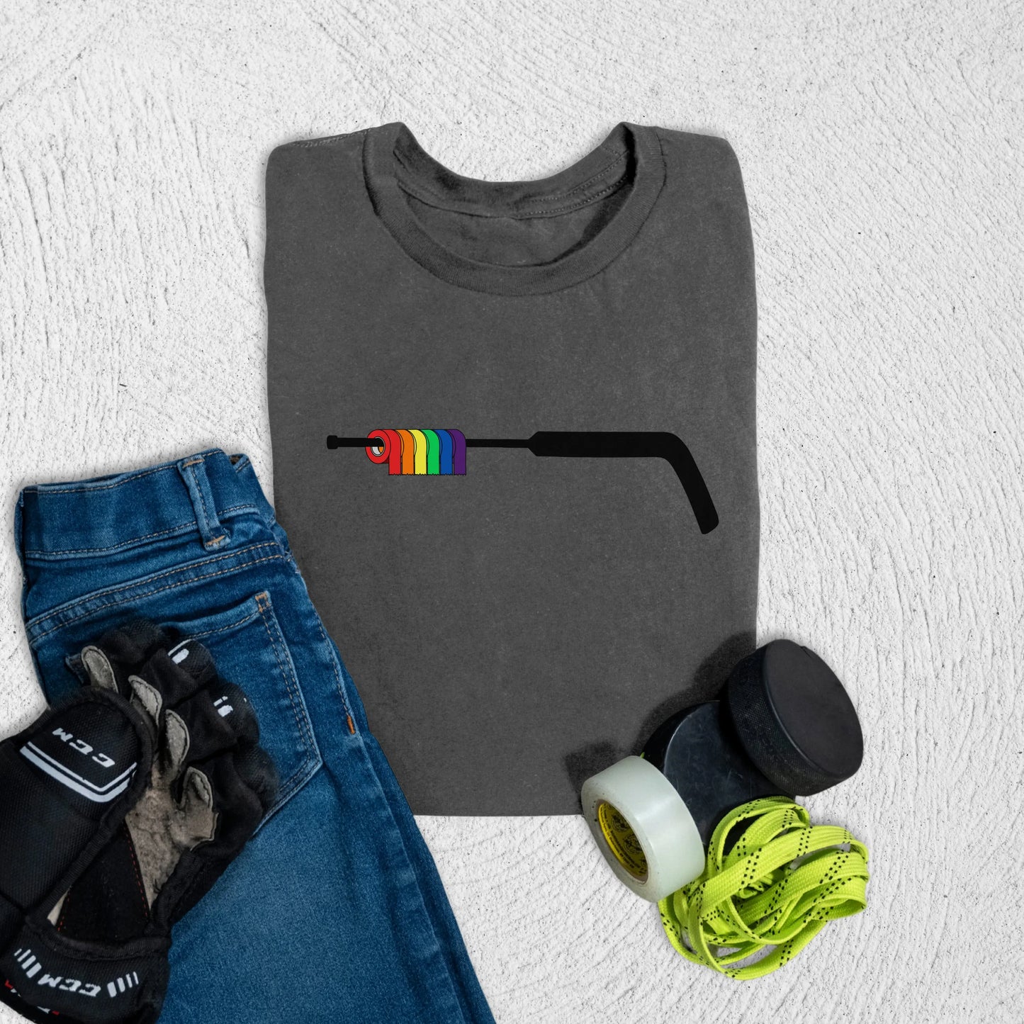 Youth Goalie Welcome T-Shirt S / Asphalt Kids clothes