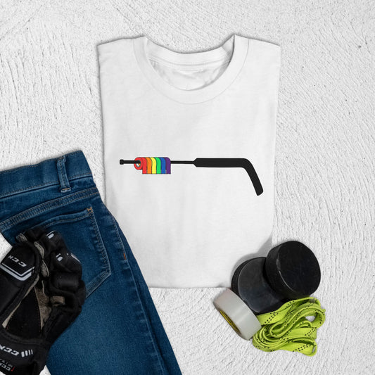 Youth Goalie Welcome T-Shirt S / White Kids clothes