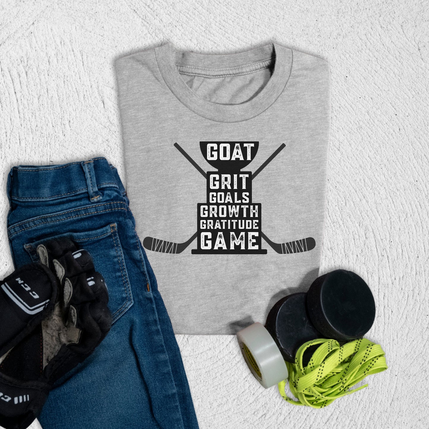 Youth Goat T-Shirt Athletic Heather / S T-Shirt
