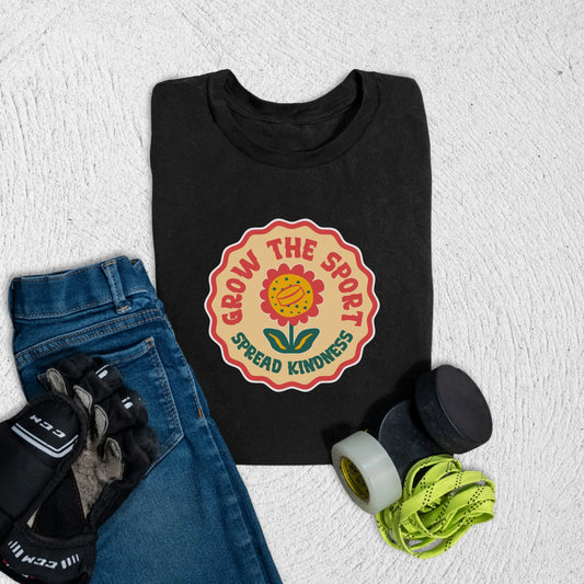 Youth Grow the Sport T-Shirt S / Black Kids clothes
