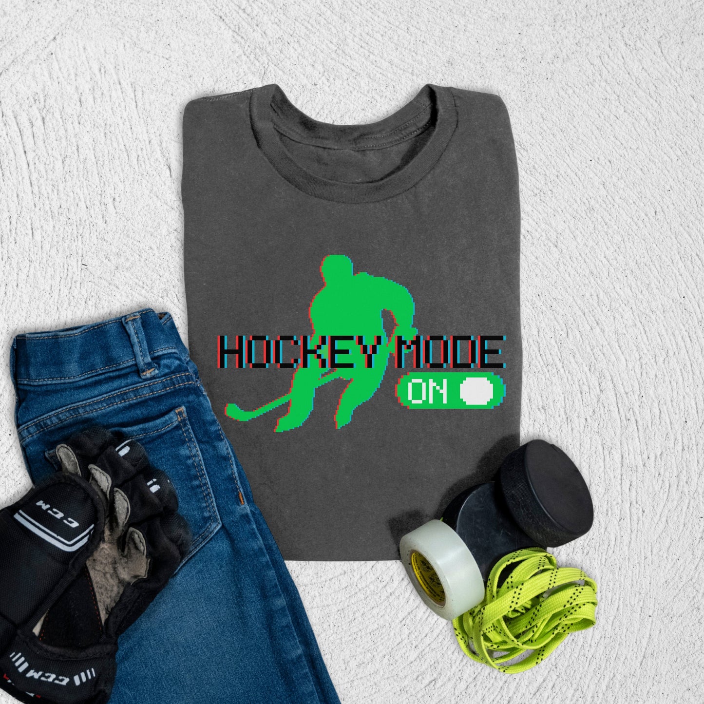 Youth Hockey Mode T-Shirt Asphalt / S T-Shirt