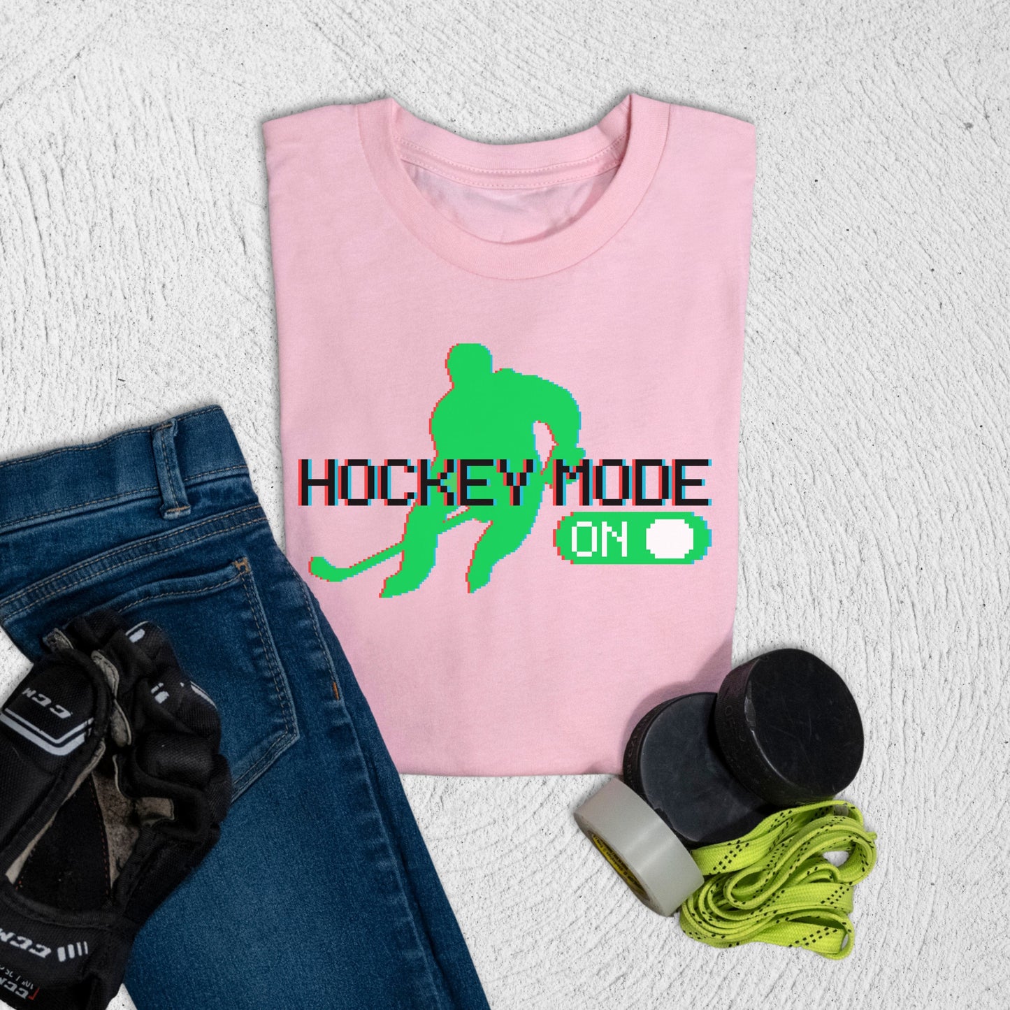 Youth Hockey Mode T-Shirt Pink / M T-Shirt