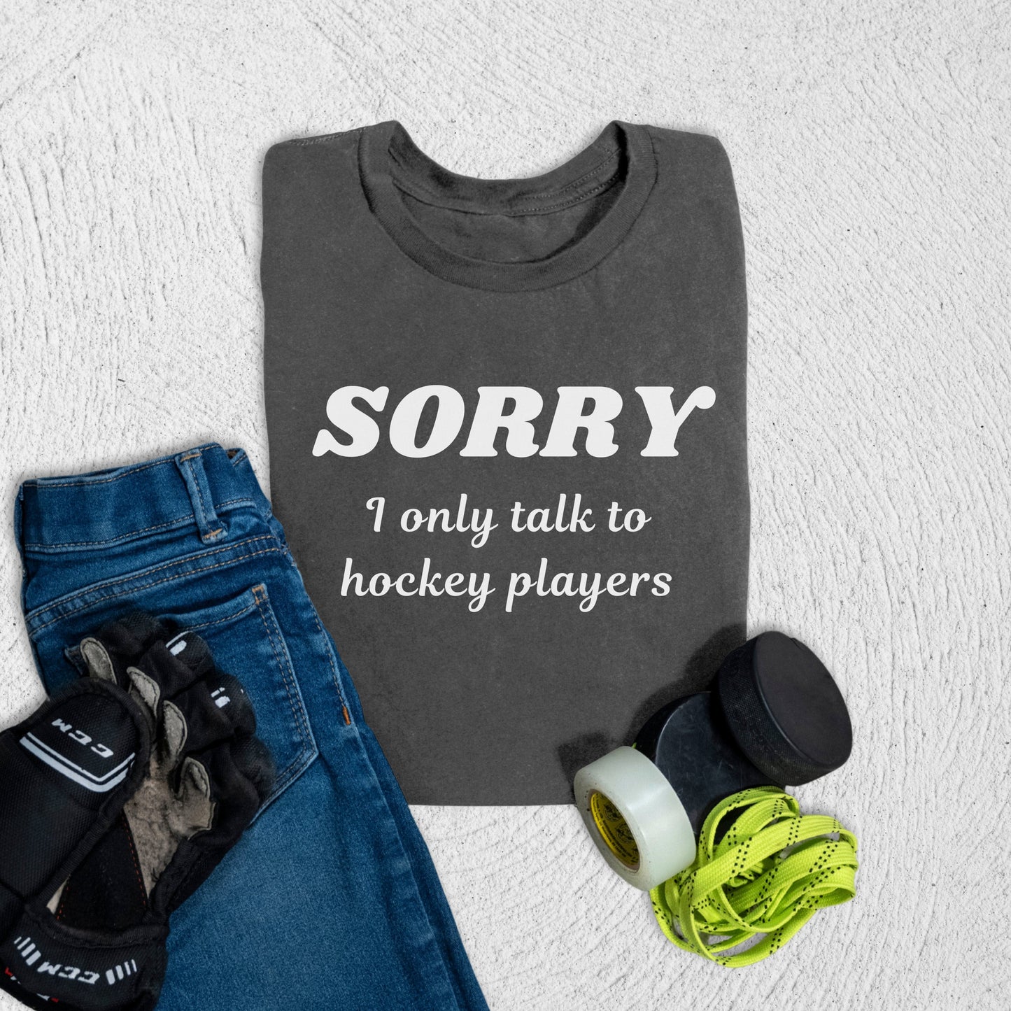 Youth Hockey Players Only T-Shirt Asphalt / S T-Shirt
