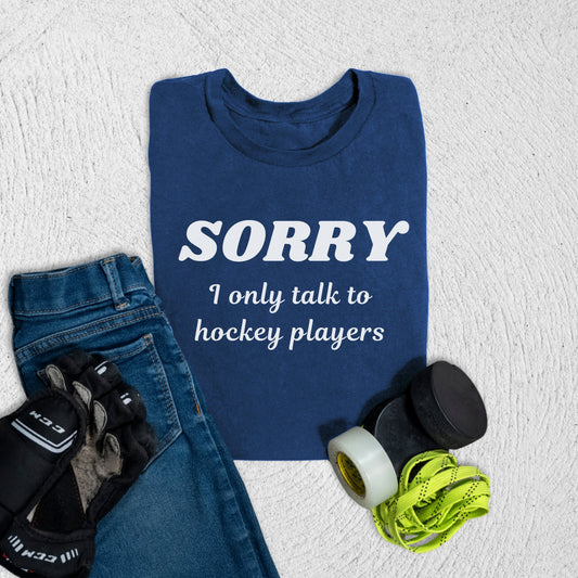 Youth Hockey Players Only T-Shirt Navy / S T-Shirt