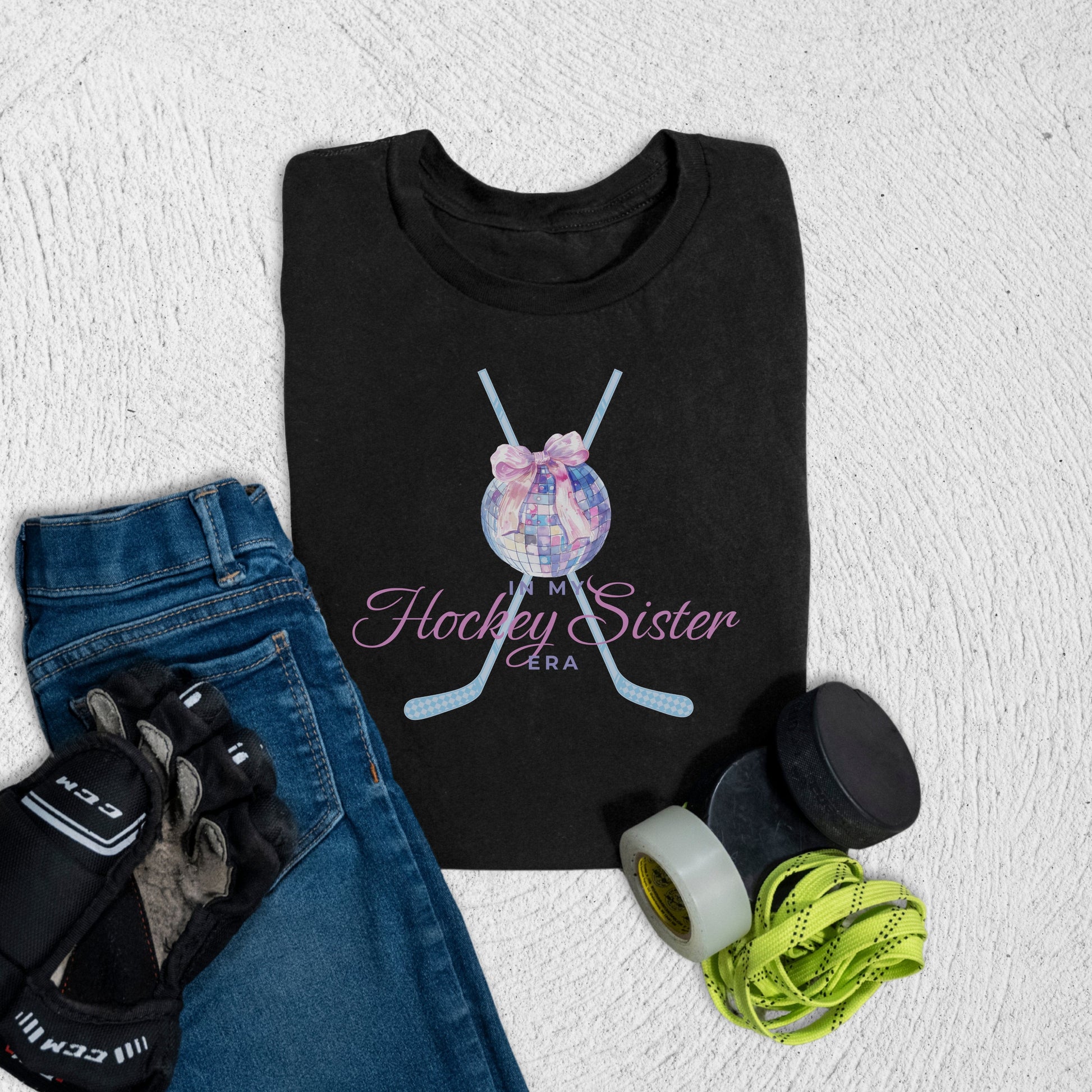 Youth Hockey Sis Era T-Shirt Black / S T-Shirt