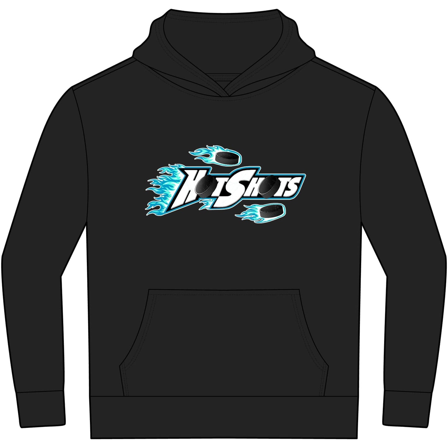 Youth Hoodie | Custom Name + Number Option Black / S Kids clothes