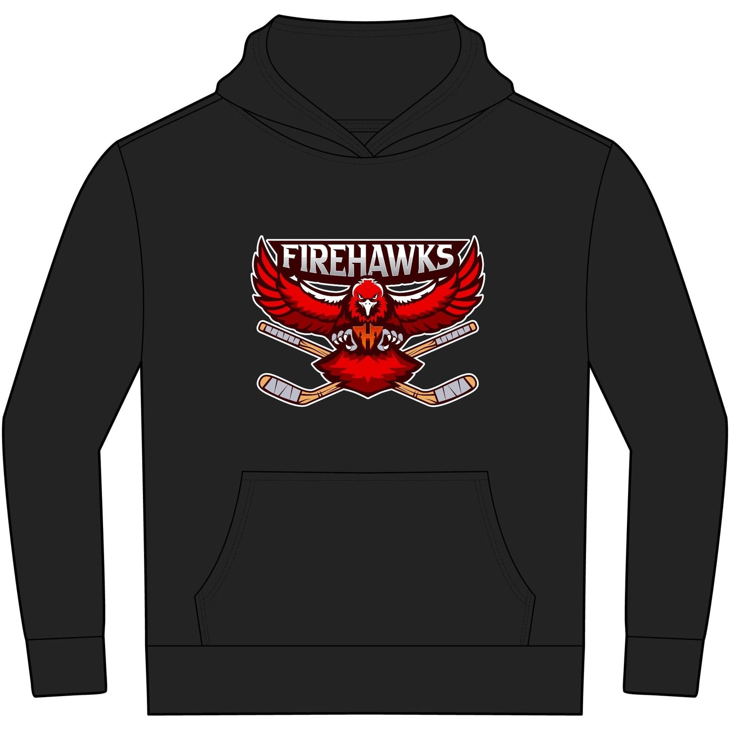 Youth Hoodie | Custom Name + Number Option Black / S Kids clothes