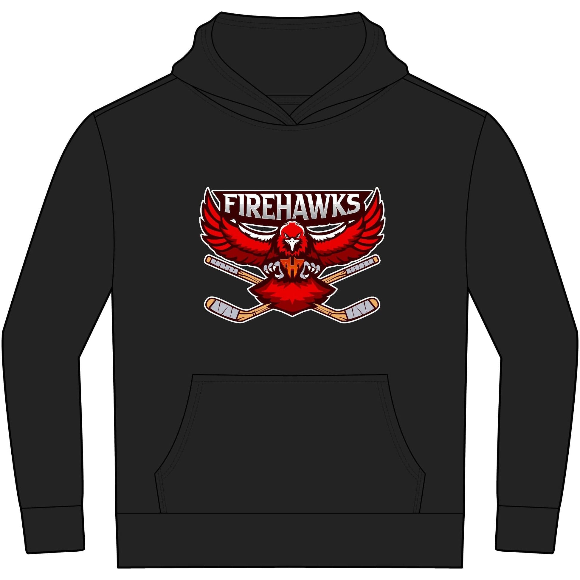 Youth Hoodie | Custom Name + Number Option Black / S Kids clothes