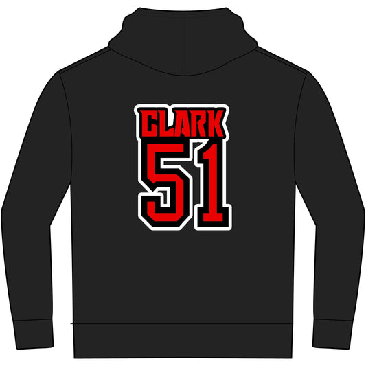 Youth Hoodie | Custom Name + Number Option Kids clothes