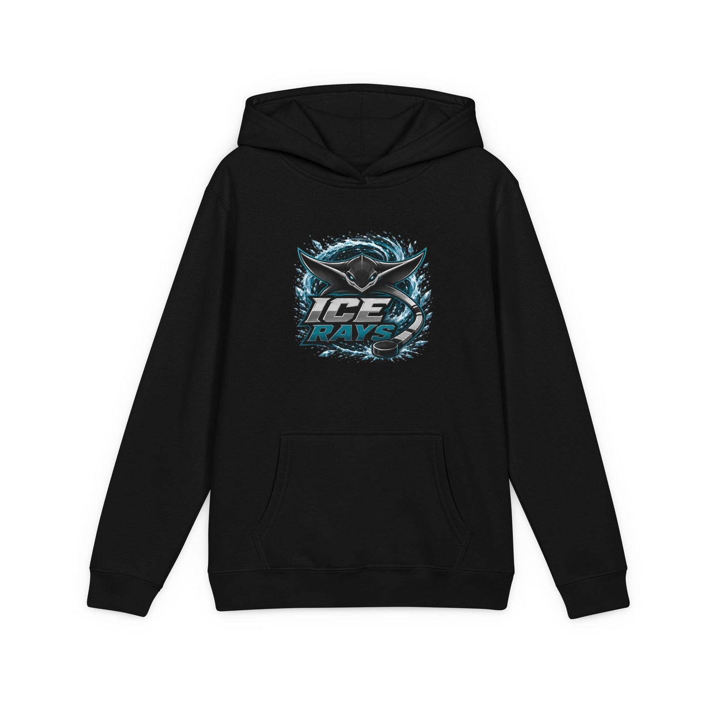 Youth Hoodie | Custom Name + Number Option S / Black Kids clothes