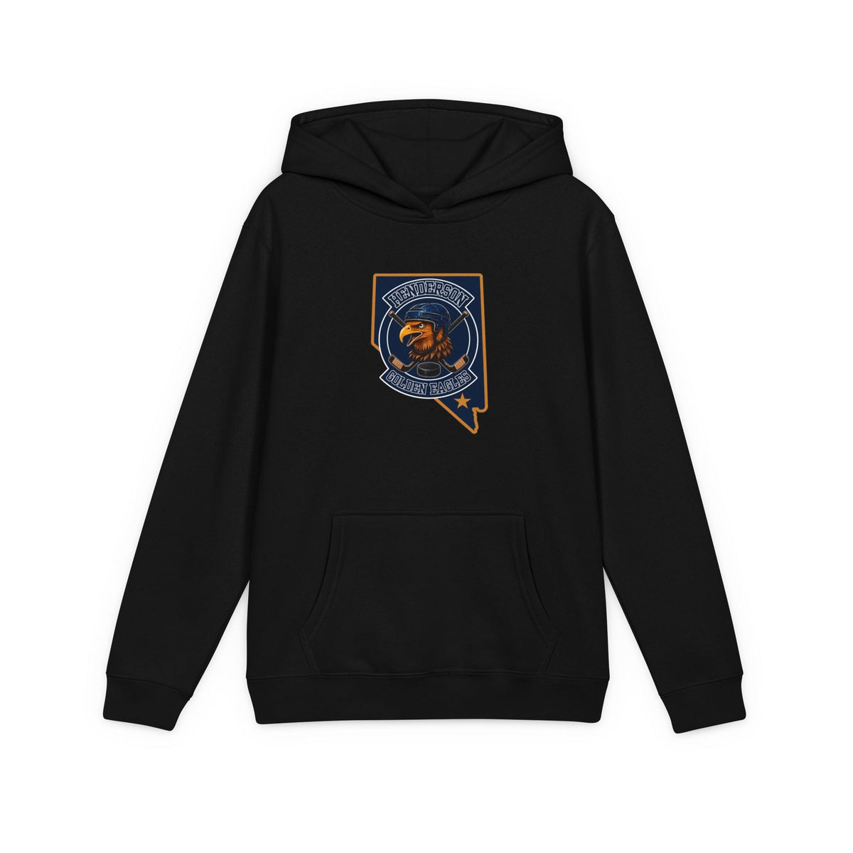 Youth Hoodie | Custom Name + Number Option S / Black Kids clothes