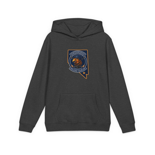 Youth Hoodie | Custom Name + Number Option S / Charcoal Heather Kids clothes