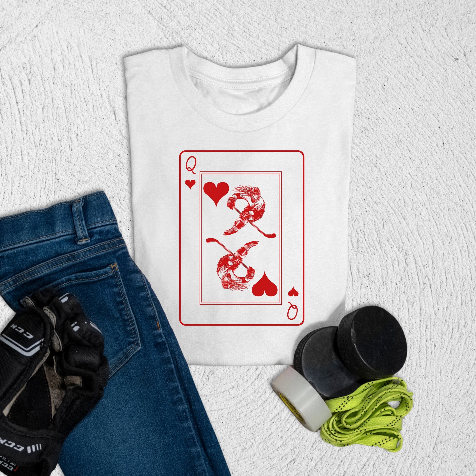Youth Ice Queen T-Shirt White / S T-Shirt