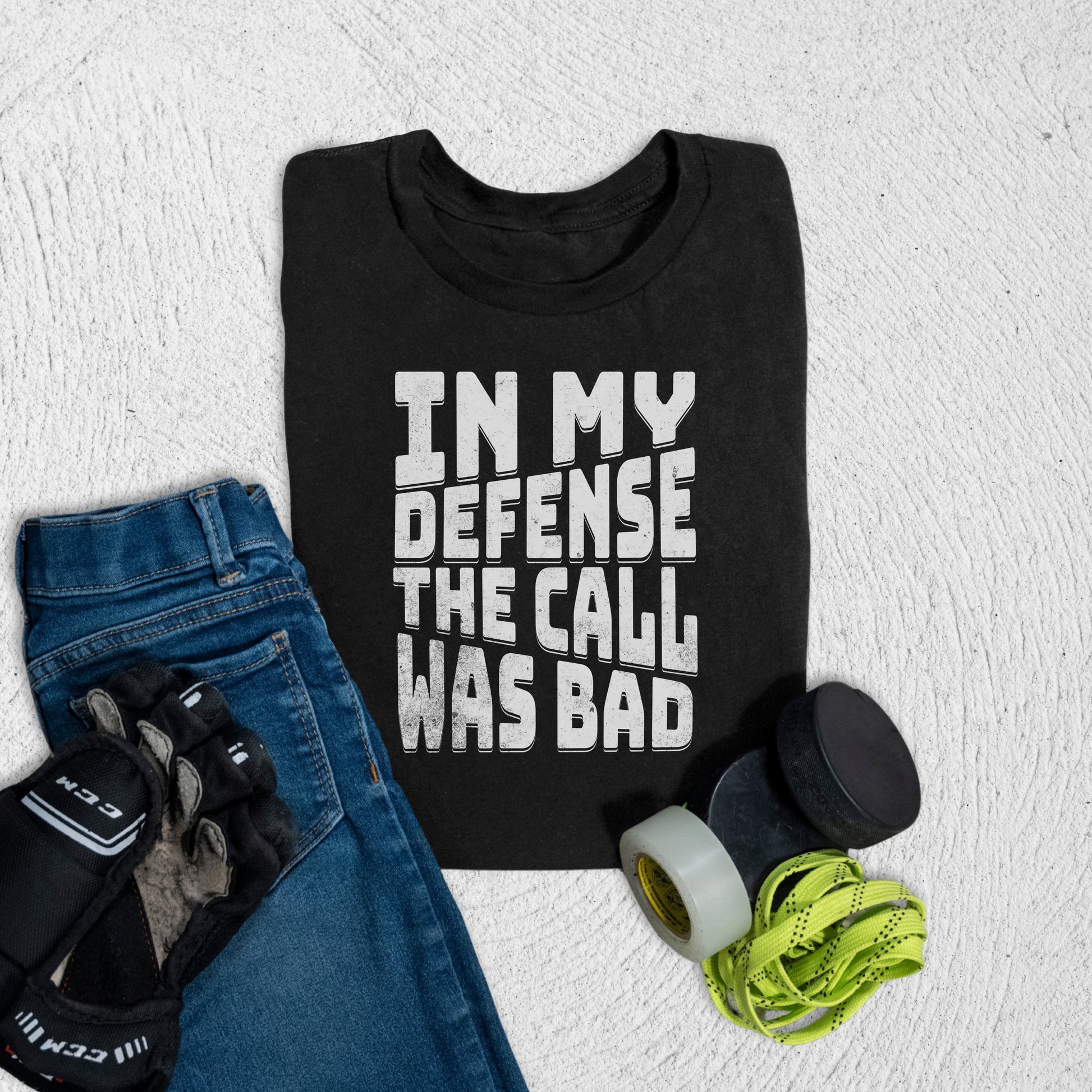 Youth In My Defense T-Shirt Black / S T-Shirt