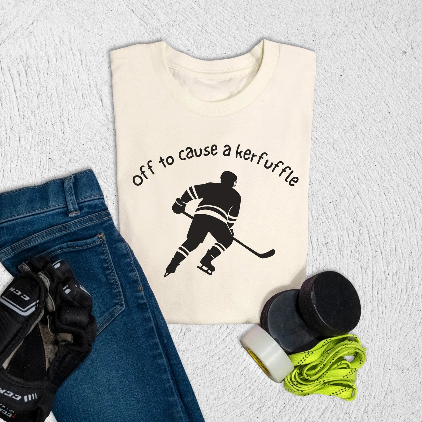 Youth Kerfuffle T-Shirt S / Natural Kids clothes