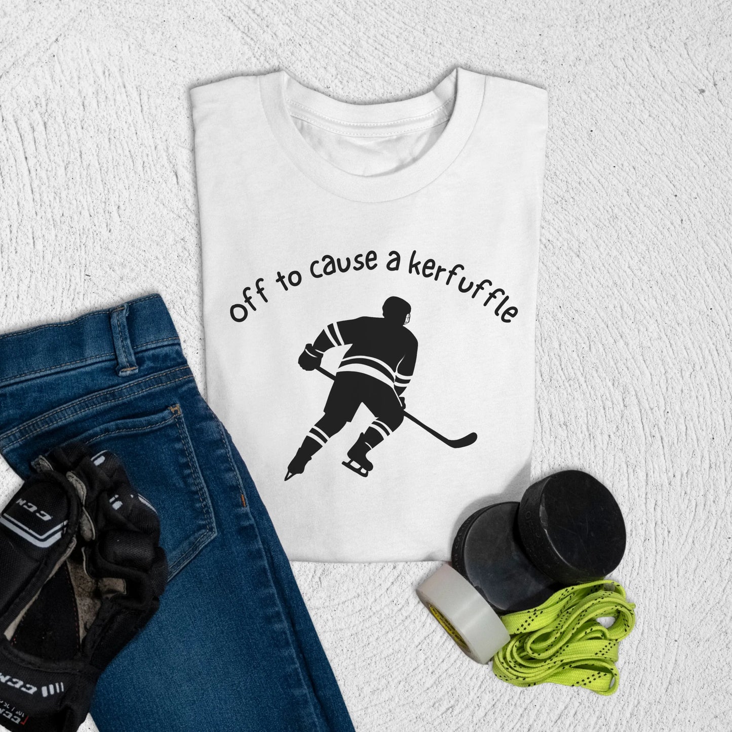 Youth Kerfuffle T-Shirt S / White Kids clothes