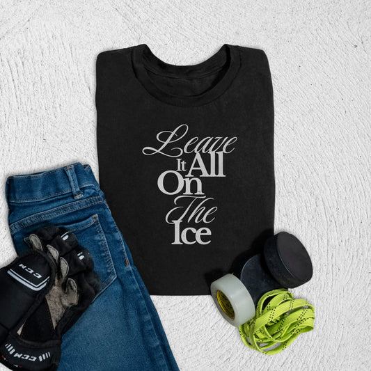 Youth Leave It T-Shirt Black / S Kids clothes