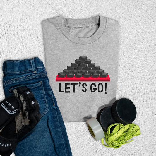 Youth Let's Go T-Shirt S / Athletic Heather Kids clothes