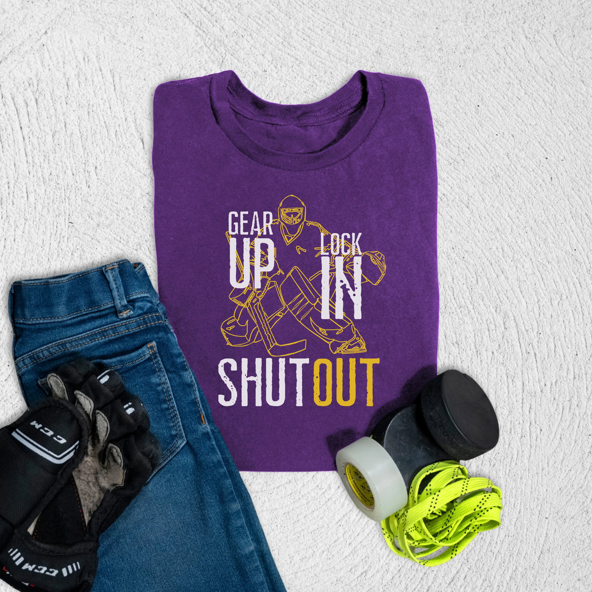 Youth Lock In Shut Out T-Shirt S / Team Purple Kids clothes