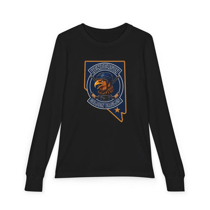 Youth Long Sleeve T-Shirt | Custom Name + Number Option Black / S Kids clothes