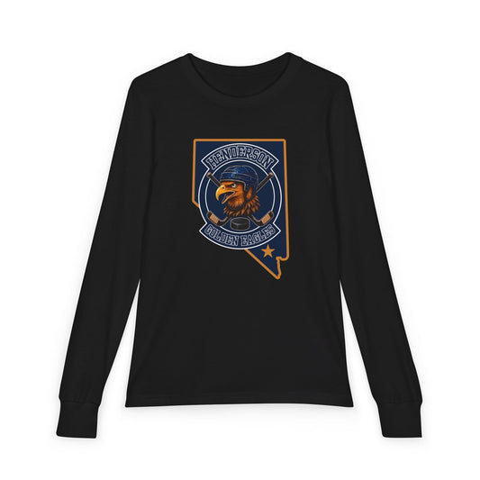 Youth Long Sleeve T-Shirt | Custom Name + Number Option Black / S Kids clothes