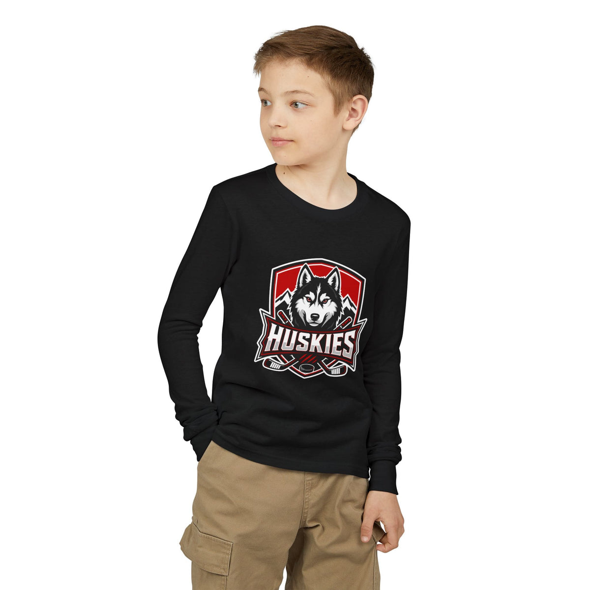 Youth Long Sleeve T-Shirt | Custom Name + Number Option Kids clothes